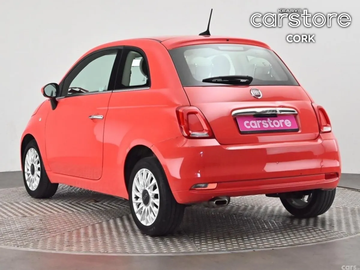 Fiat 500 Hatchback, Petrol, 2020, Red
