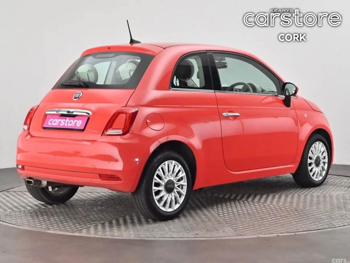 Fiat 500 Hatchback, Petrol, 2020, Red