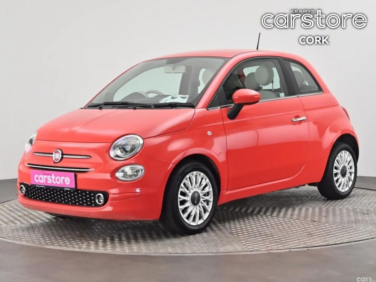 Fiat 500 Hatchback, Petrol, 2020, Red