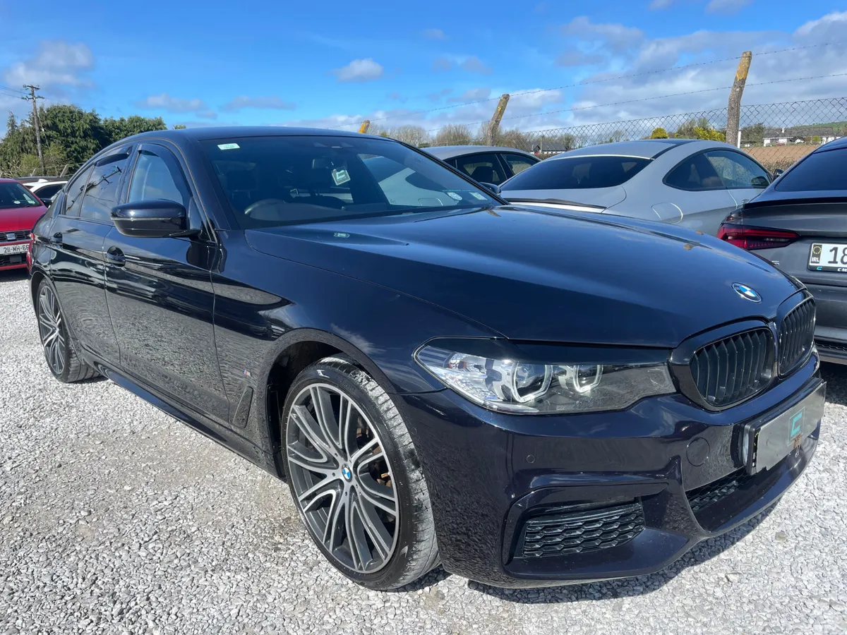 BMW 5-Series Saloon, Petrol Plug-in Hybrid, 2019, Black