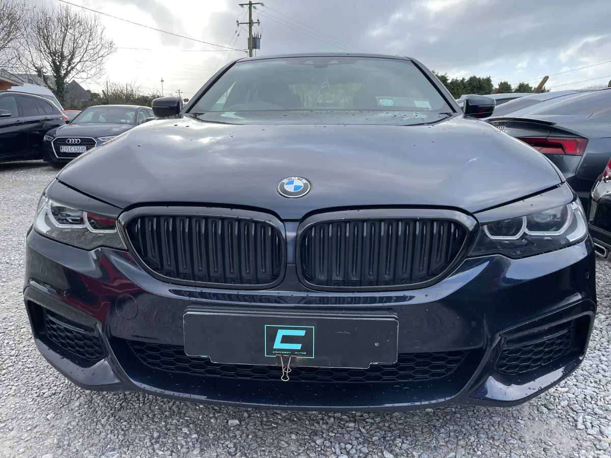 BMW 5-Series Saloon, Petrol Plug-in Hybrid, 2019, Black