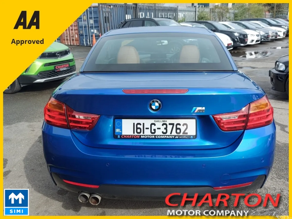 BMW 4-Series Convertible, Diesel, 2016, Blue