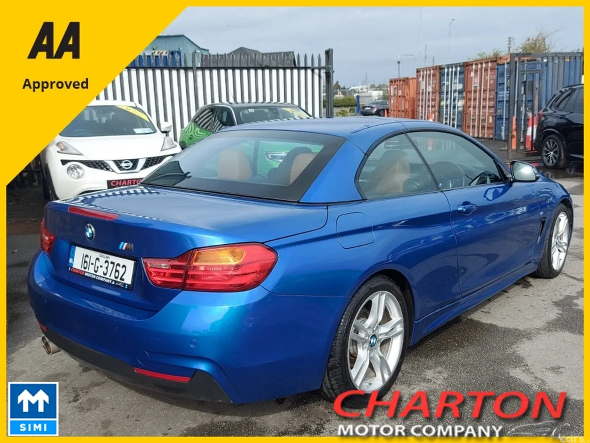 BMW 4-Series Convertible, Diesel, 2016, Blue