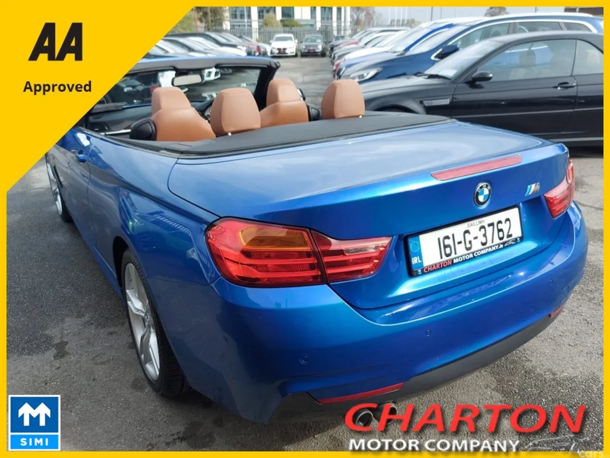 BMW 4-Series Convertible, Diesel, 2016, Blue