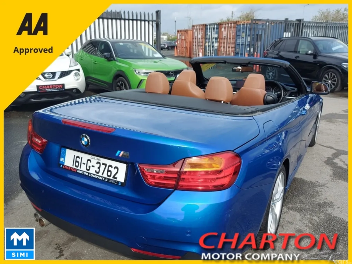 BMW 4-Series Convertible, Diesel, 2016, Blue