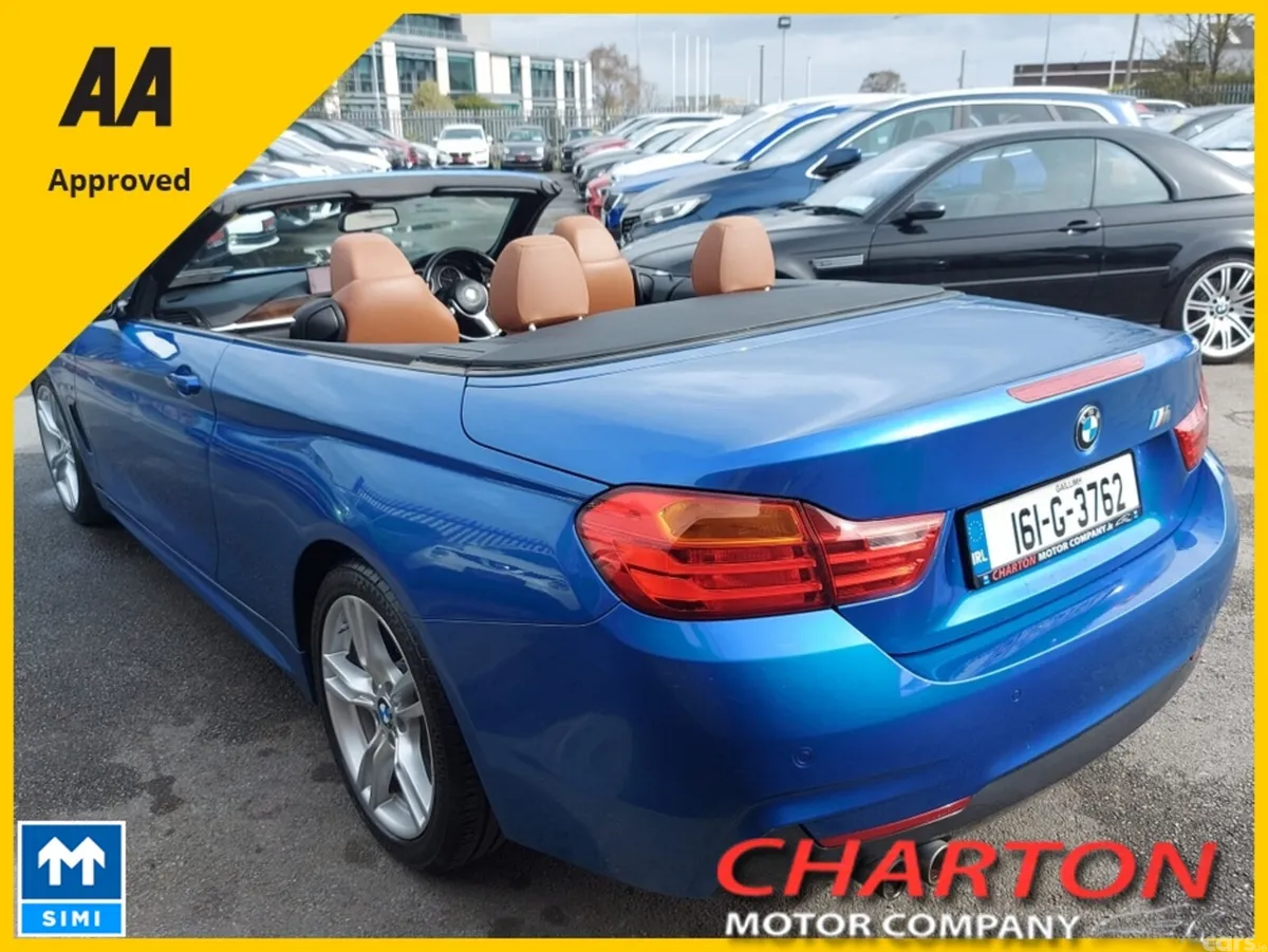 BMW 4-Series Convertible, Diesel, 2016, Blue