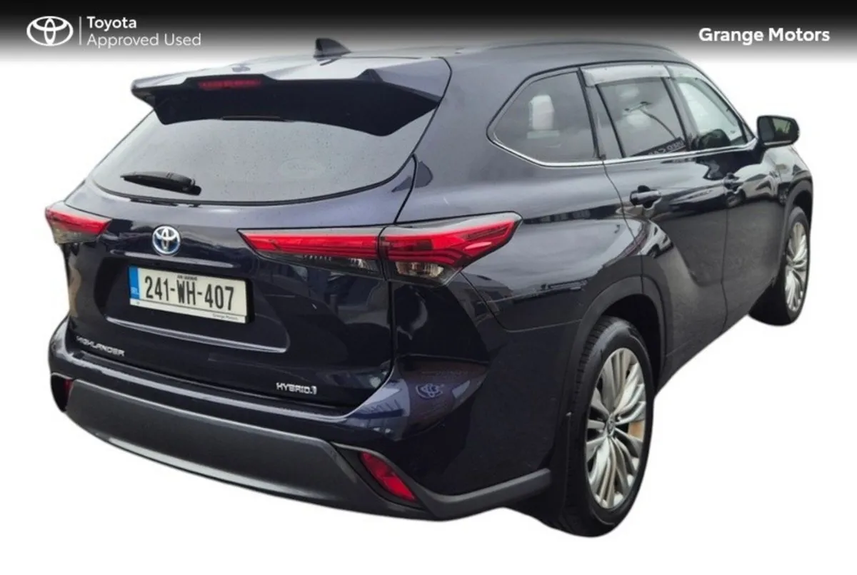 Toyota Highlander Estate, Petrol Hybrid, 2024, Blue