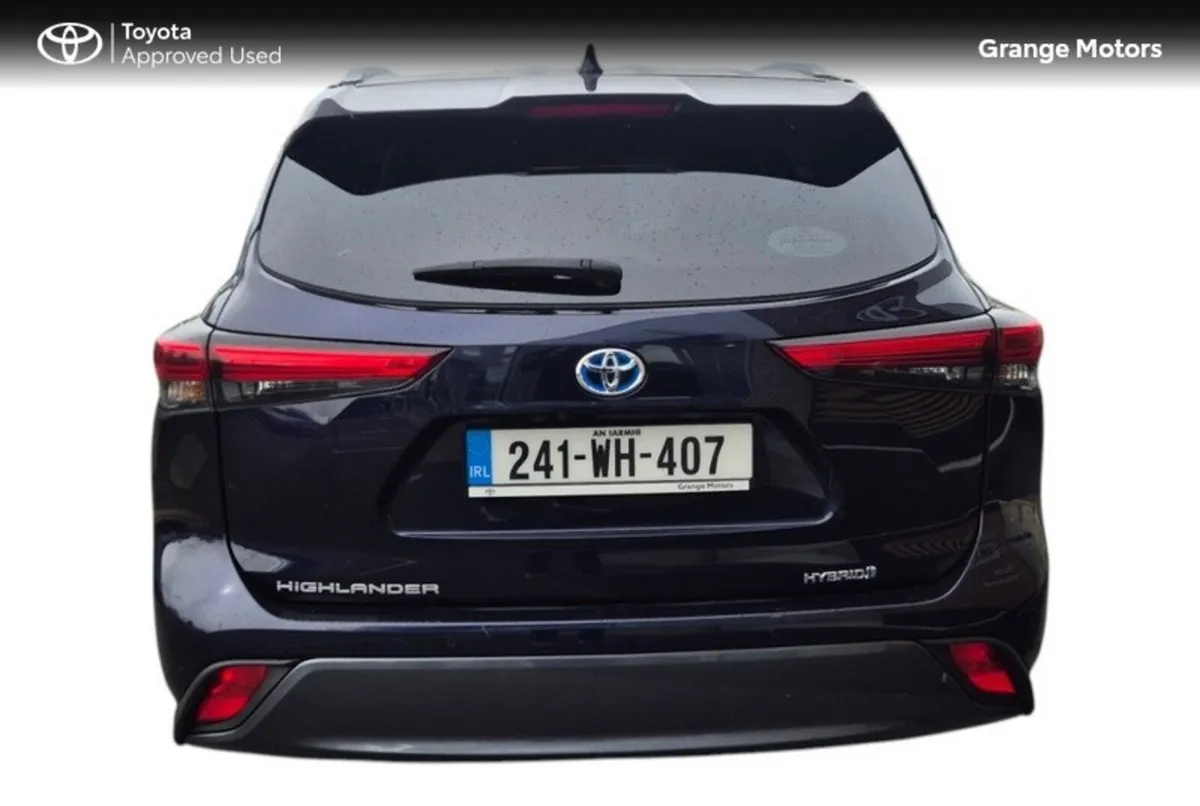 Toyota Highlander Estate, Petrol Hybrid, 2024, Blue