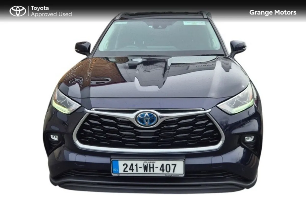 Toyota Highlander Estate, Petrol Hybrid, 2024, Blue