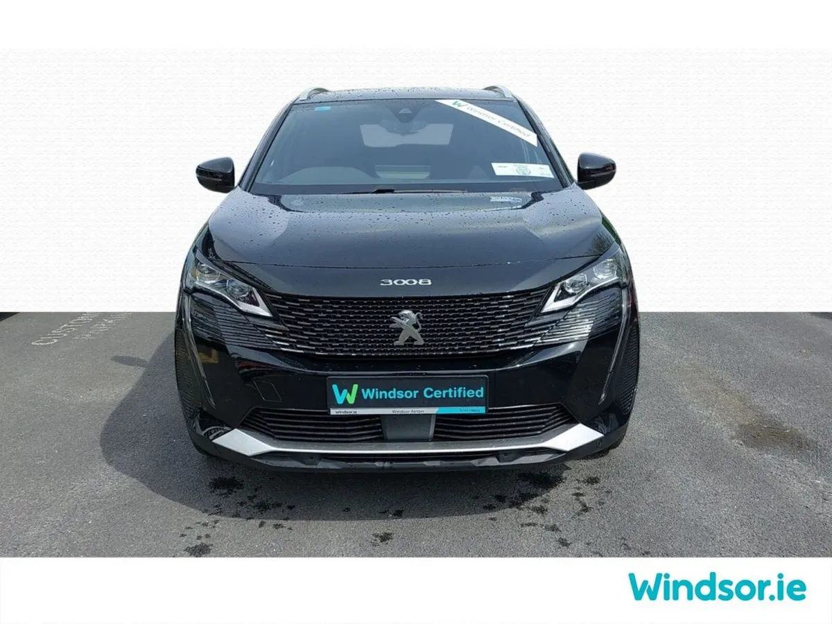Peugeot 3008 SUV, Petrol Plug-in Hybrid, 2023, Black