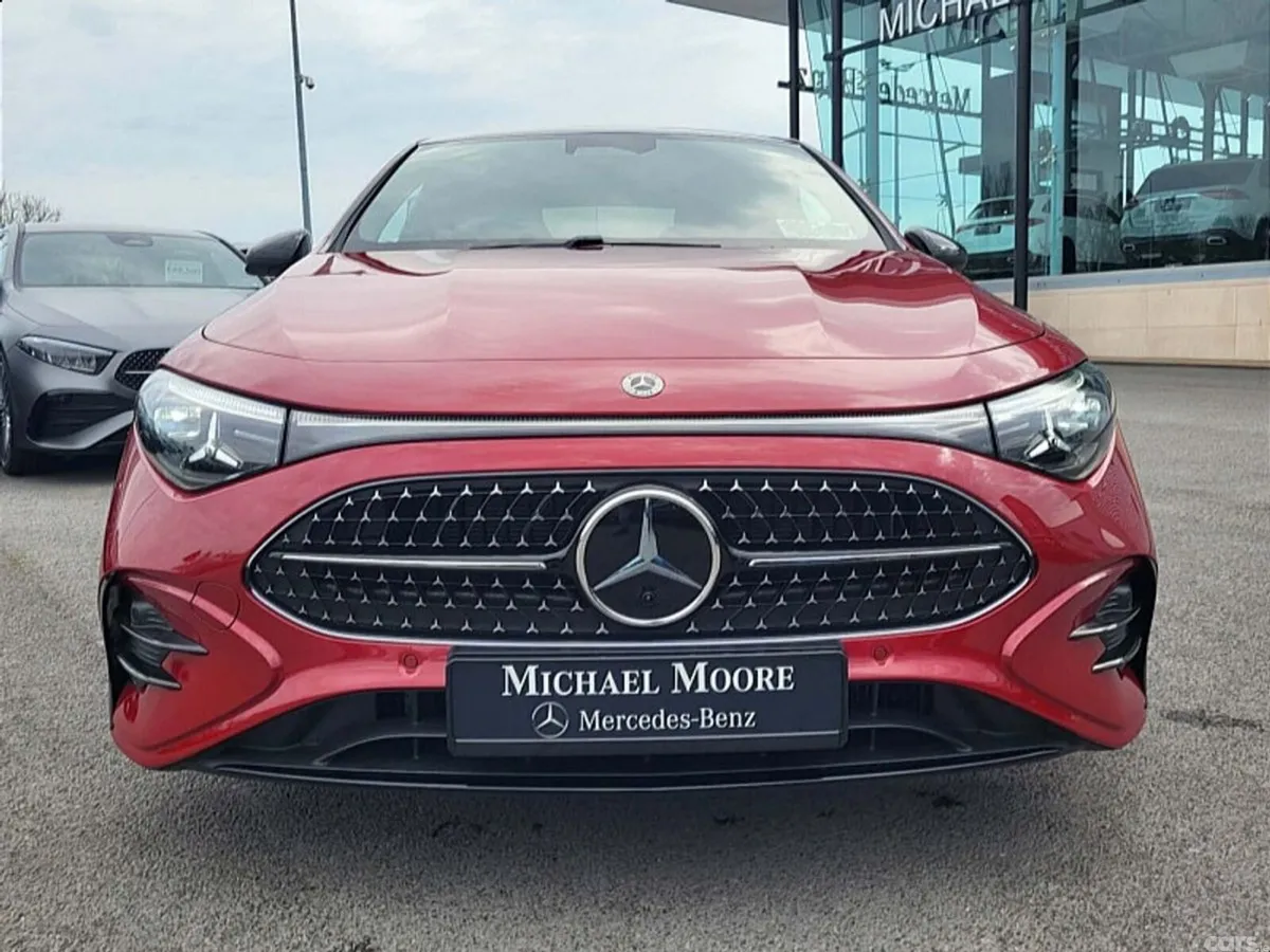 Mercedes-Benz CLA Saloon, Petrol Hybrid, 2027, Red