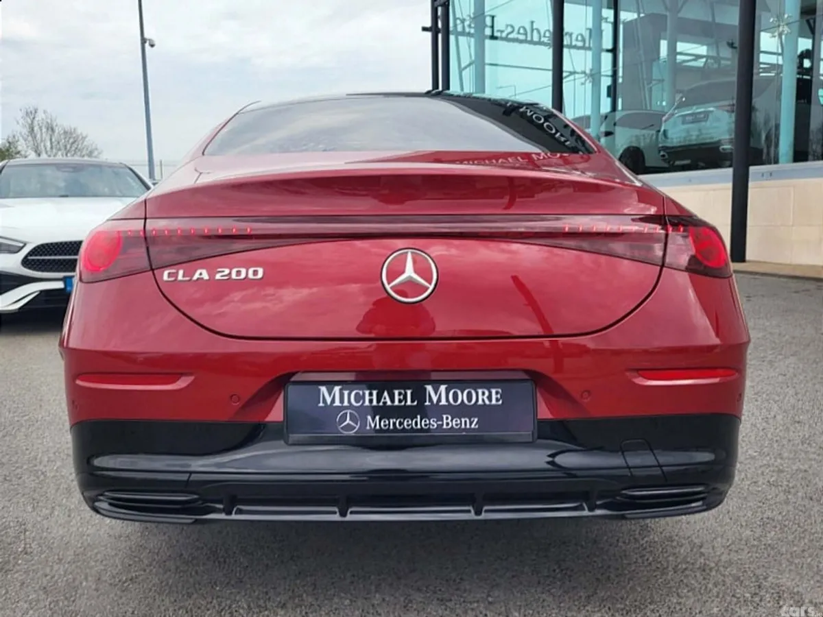 Mercedes-Benz CLA Saloon, Petrol Hybrid, 2027, Red
