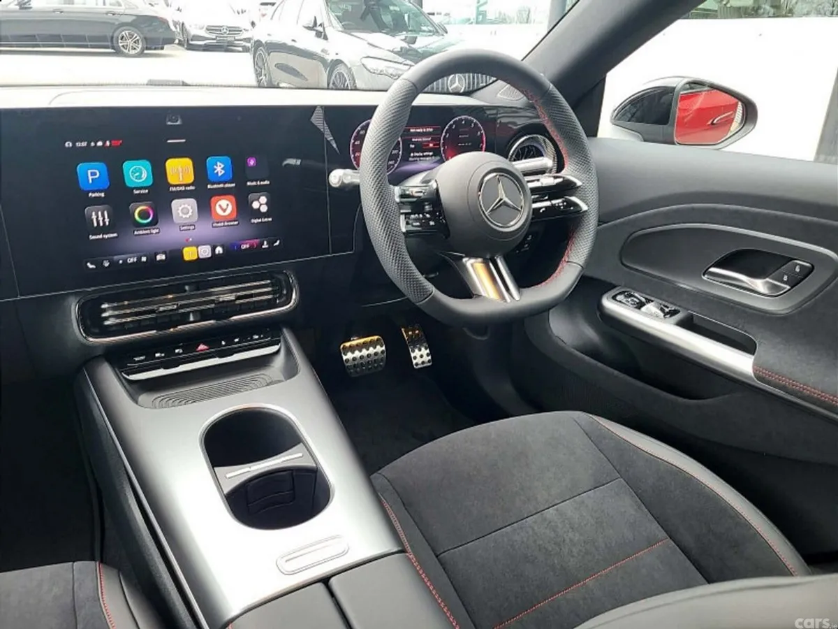 Mercedes-Benz CLA Saloon, Petrol Hybrid, 2027, Red
