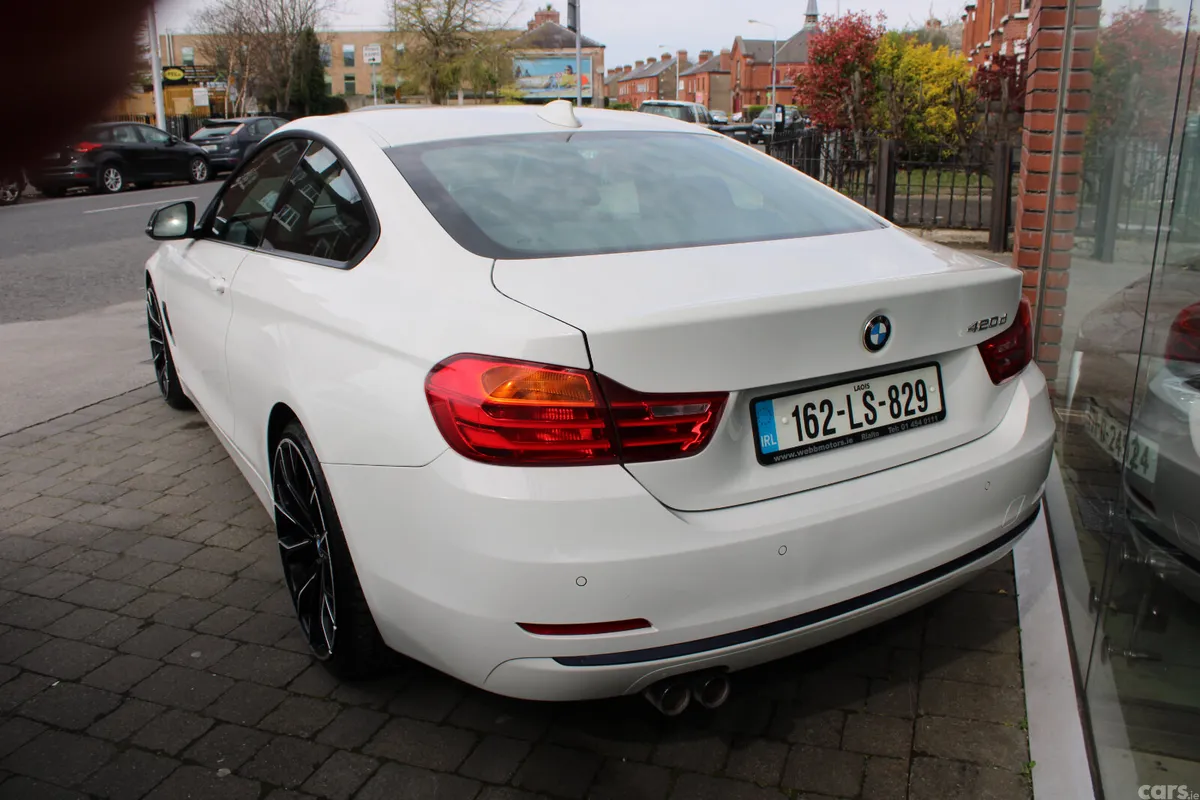 BMW 4-Series Coupe, Diesel, 2016, White