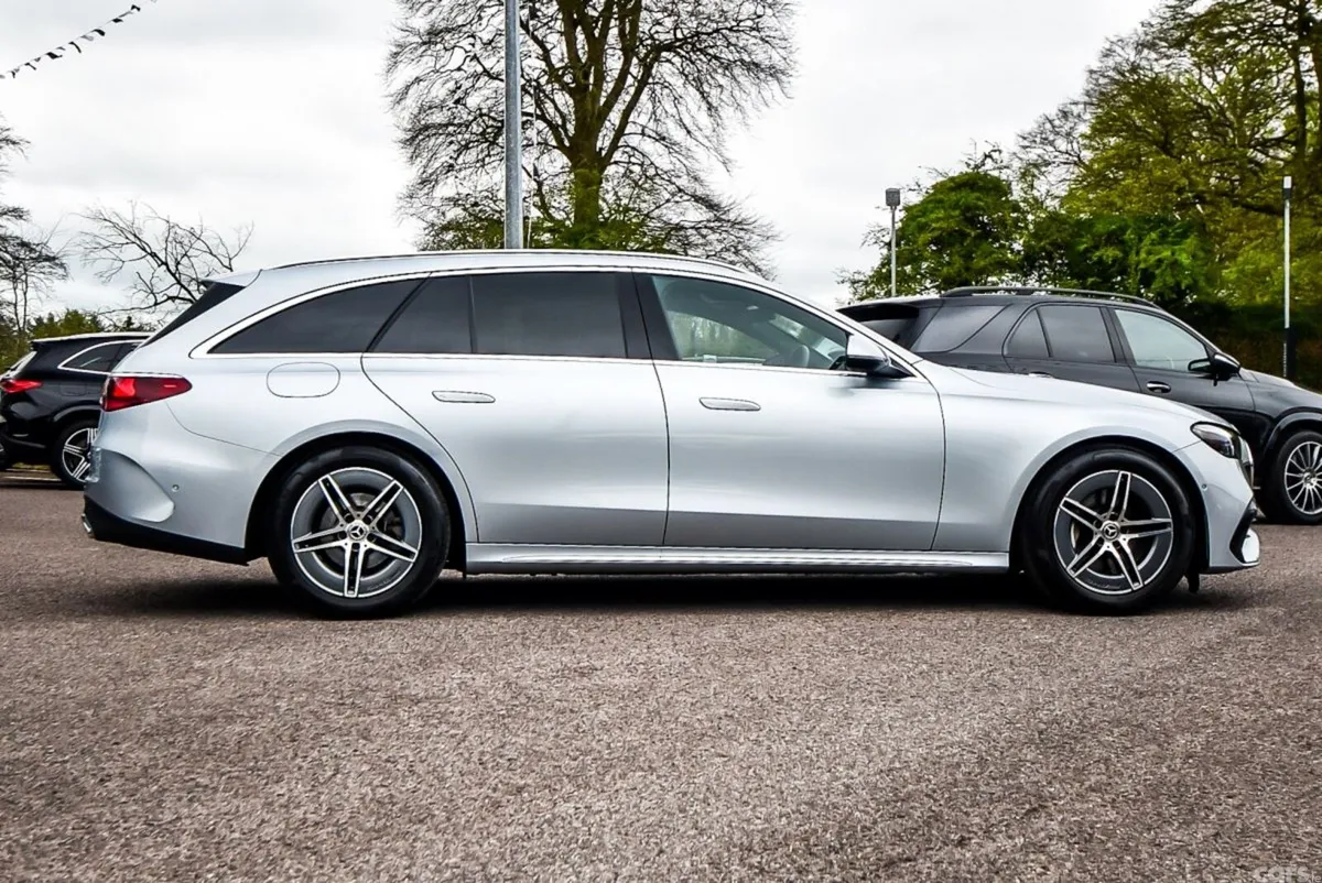 Mercedes-Benz E-Class Estate, Diesel Hybrid, 2025, Silver