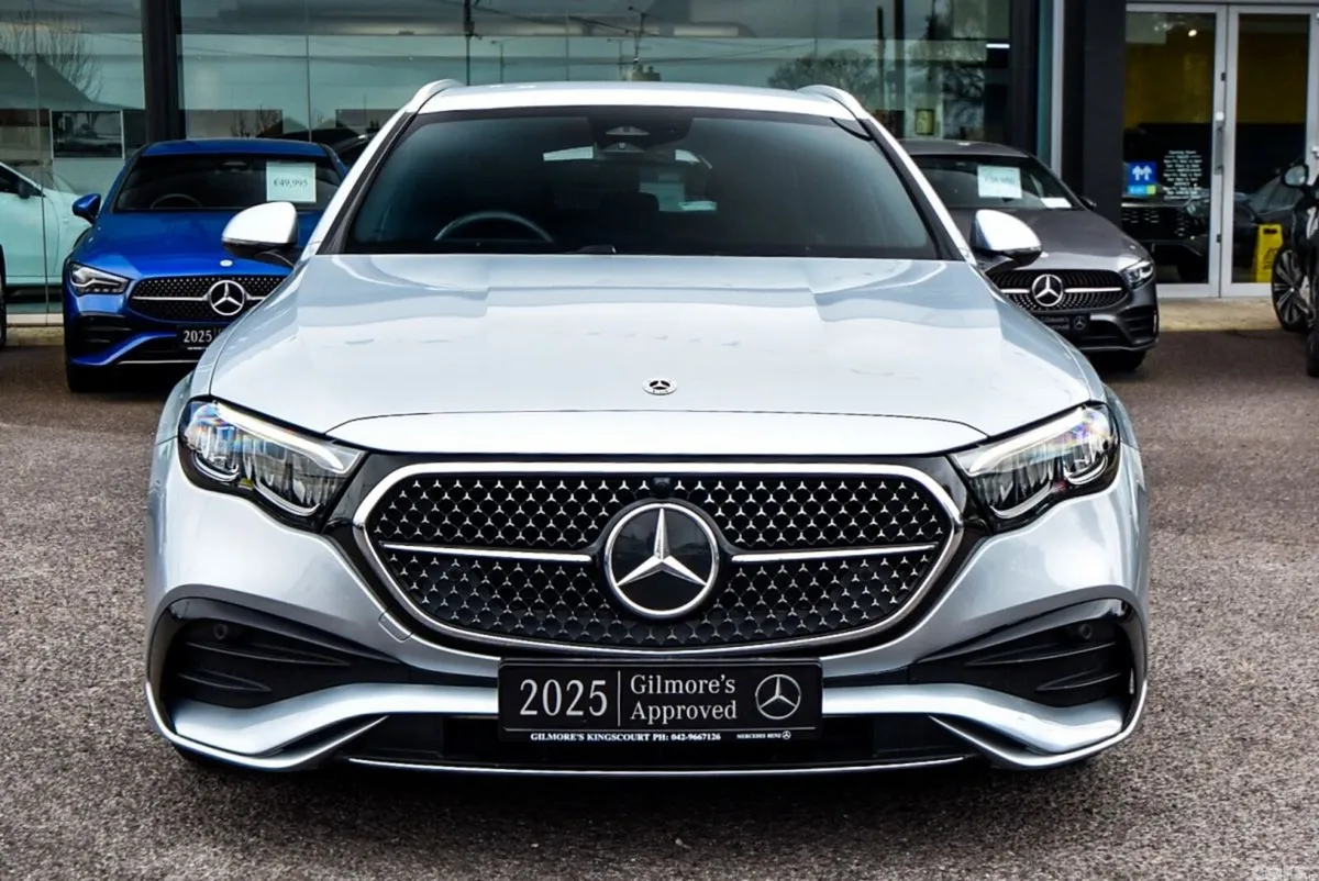 Mercedes-Benz E-Class Estate, Diesel Hybrid, 2025, Silver