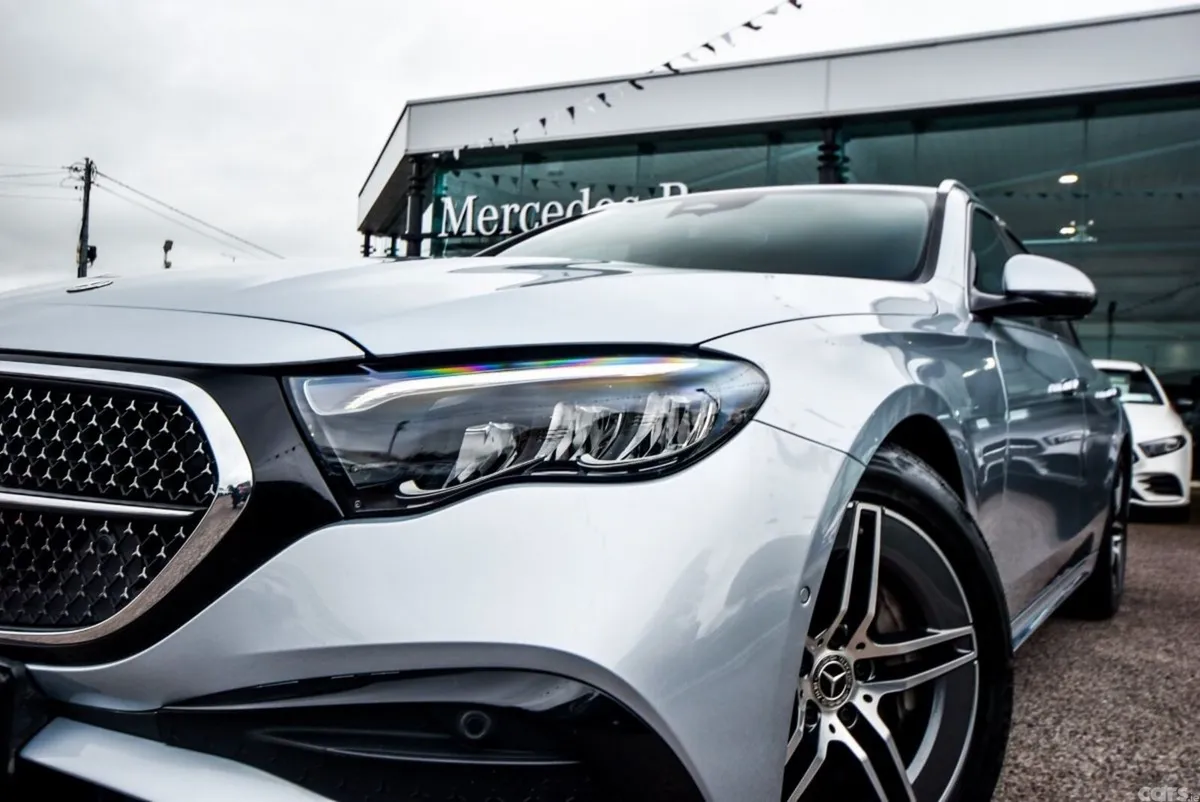 Mercedes-Benz E-Class Estate, Diesel Hybrid, 2025, Silver