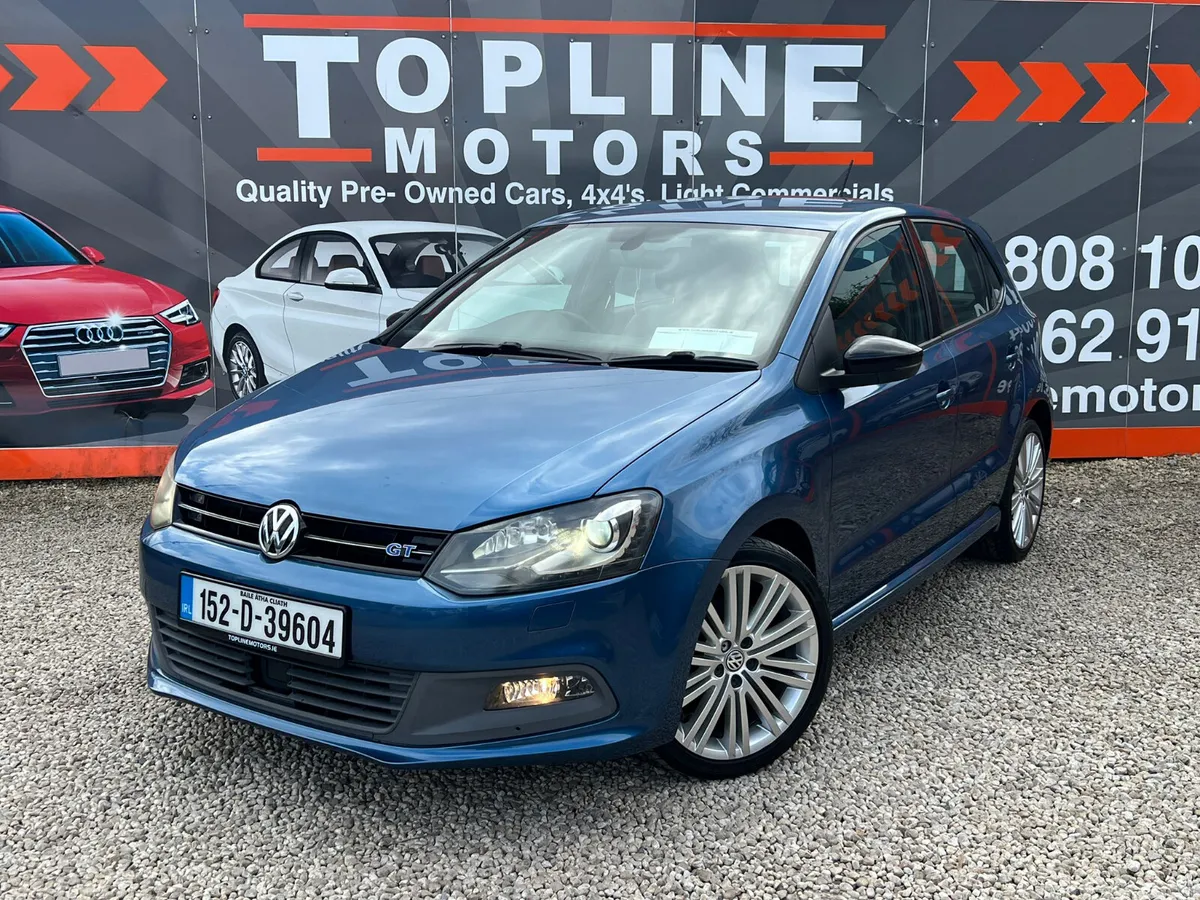 Volkswagen Polo Hatchback, Petrol, 2015, Blue