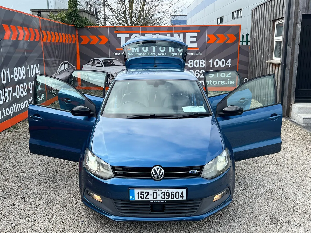 Volkswagen Polo Hatchback, Petrol, 2015, Blue