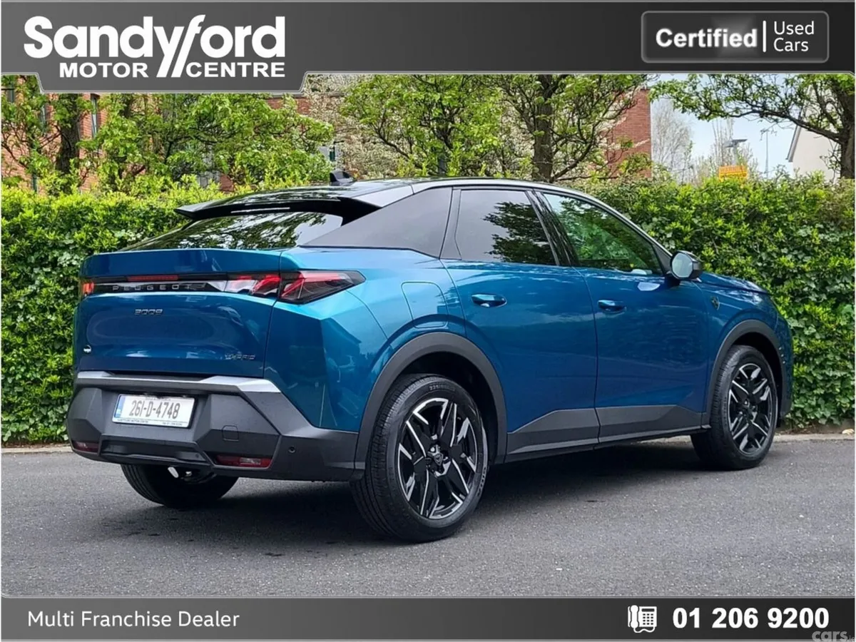Peugeot 3008 SUV, Petrol Hybrid, 2026, Blue