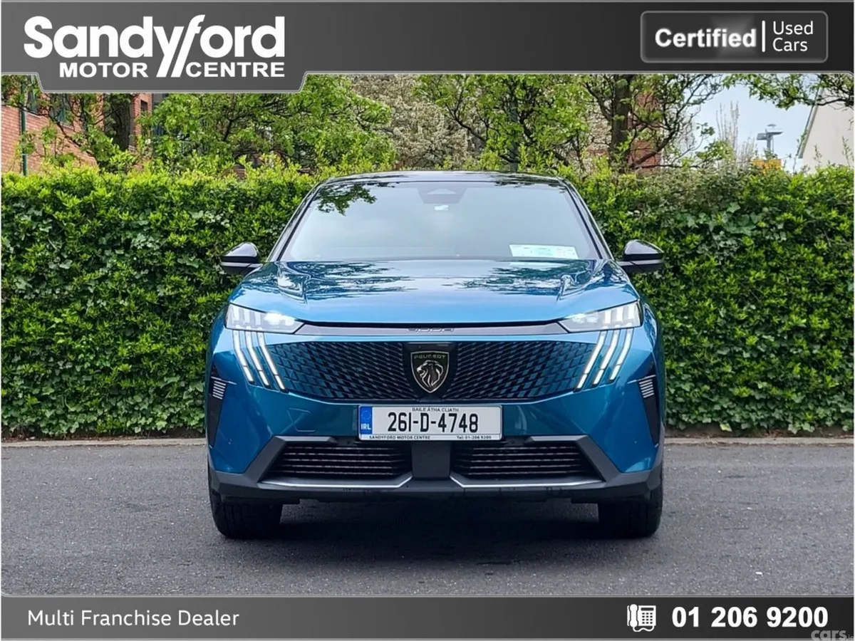Peugeot 3008 SUV, Petrol Hybrid, 2026, Blue