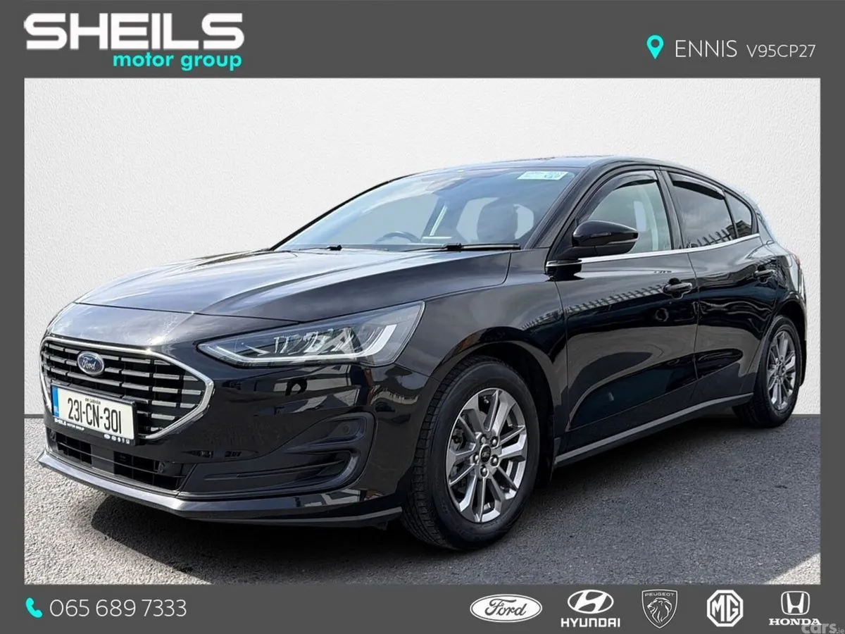 Ford Focus Hatchback, Petrol, 2023, Black