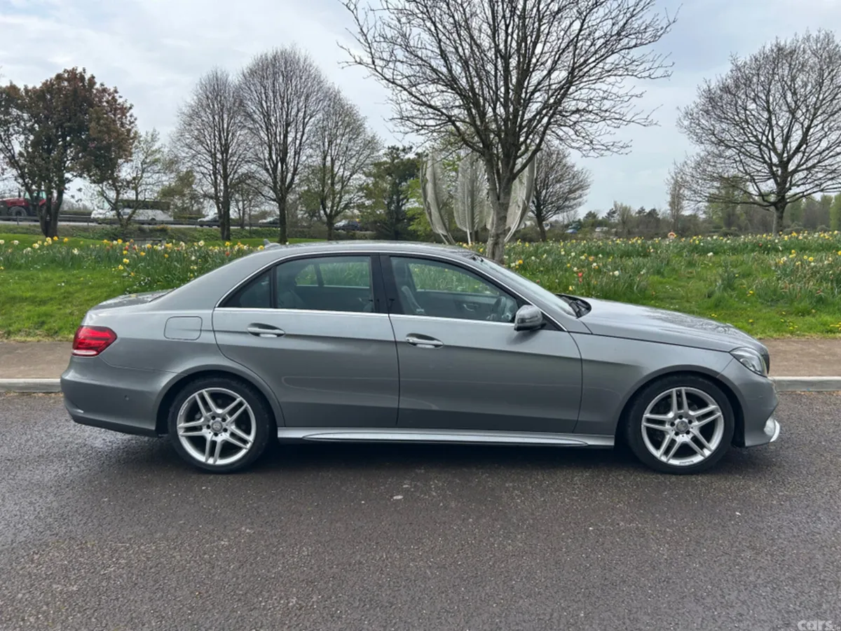 Mercedes-Benz E-Class Saloon, Diesel Hybrid, 2014, Silver