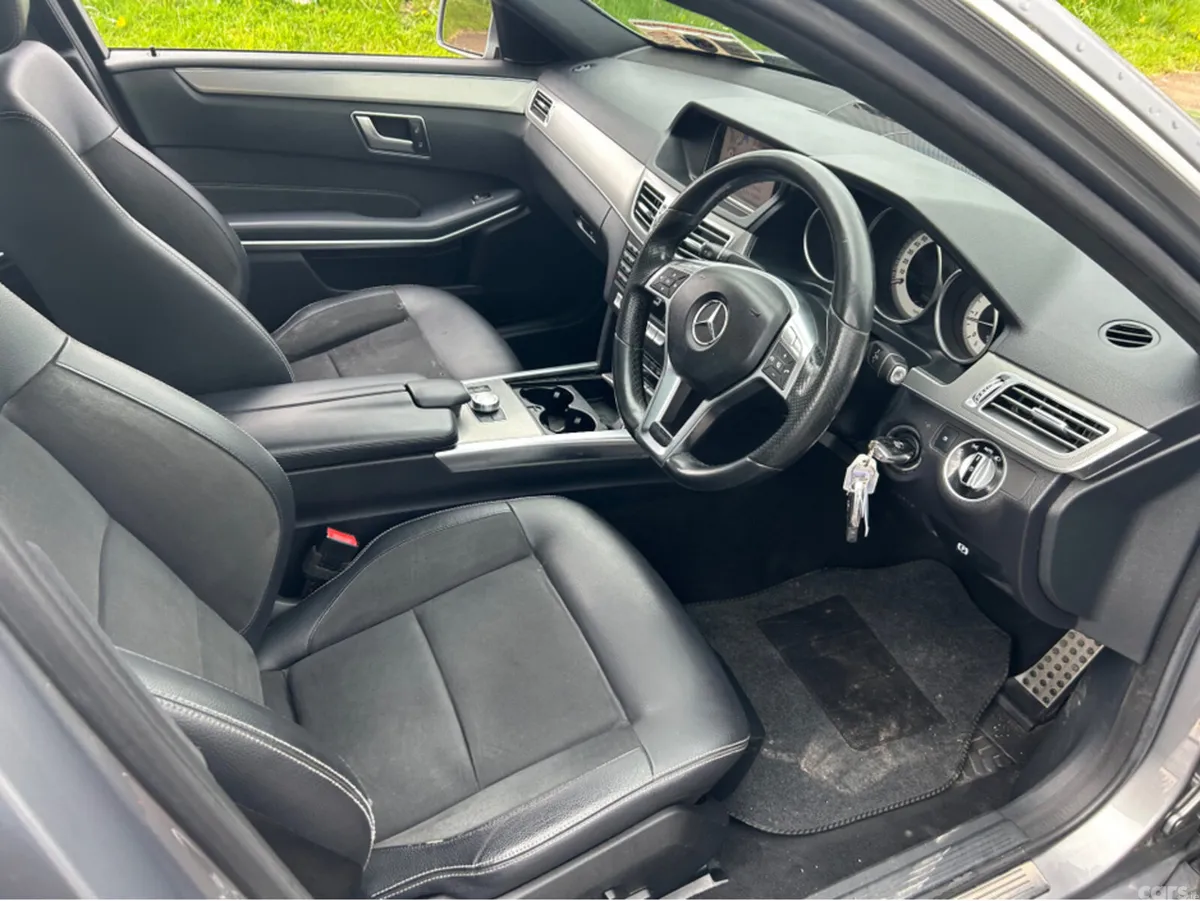 Mercedes-Benz E-Class Saloon, Diesel Hybrid, 2014, Silver