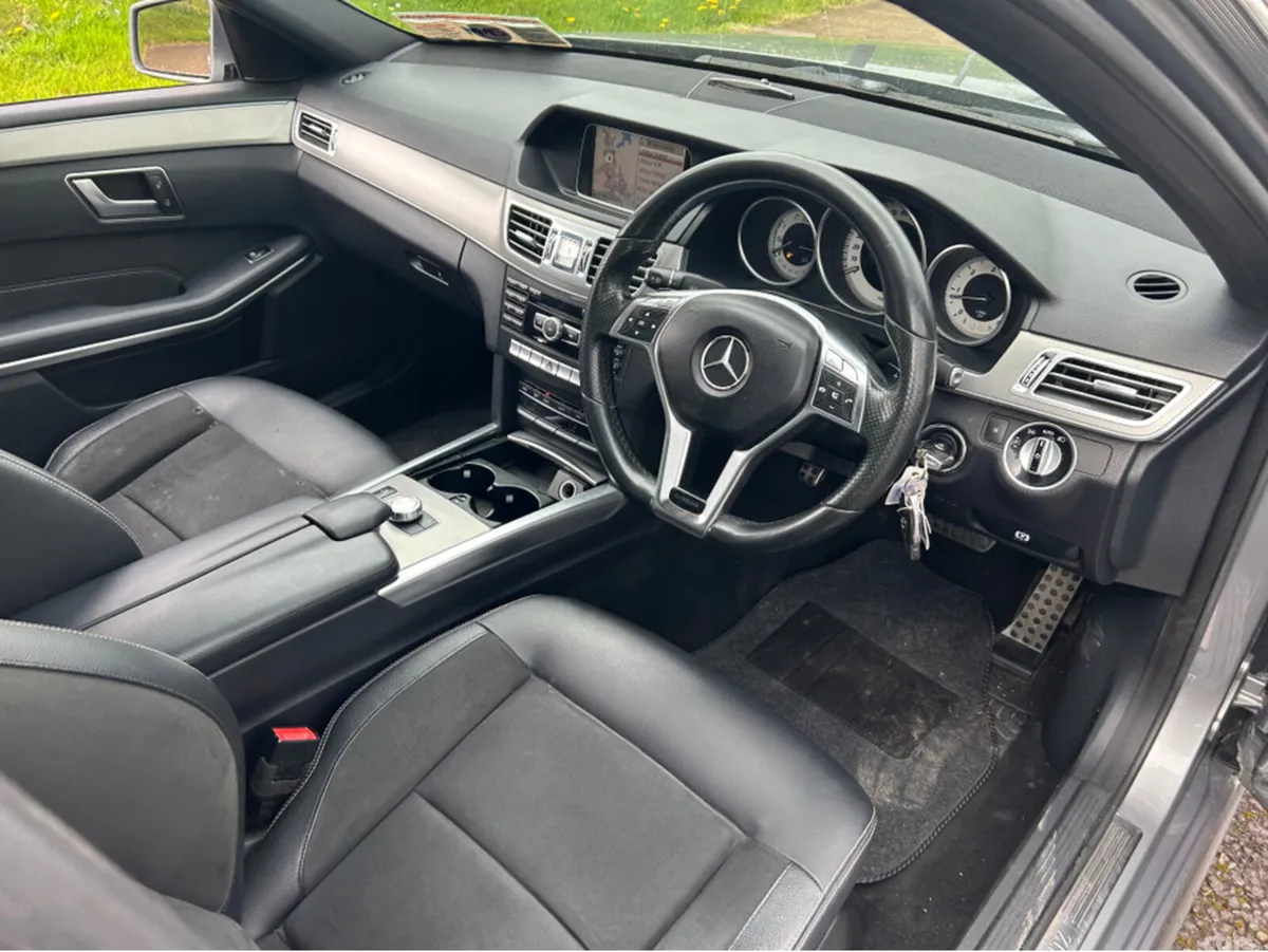 Mercedes-Benz E-Class Saloon, Diesel Hybrid, 2014, Silver