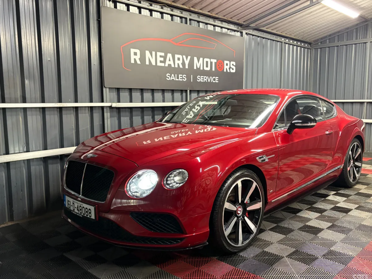 Bentley Continental Coupe, Petrol, 2016, Red