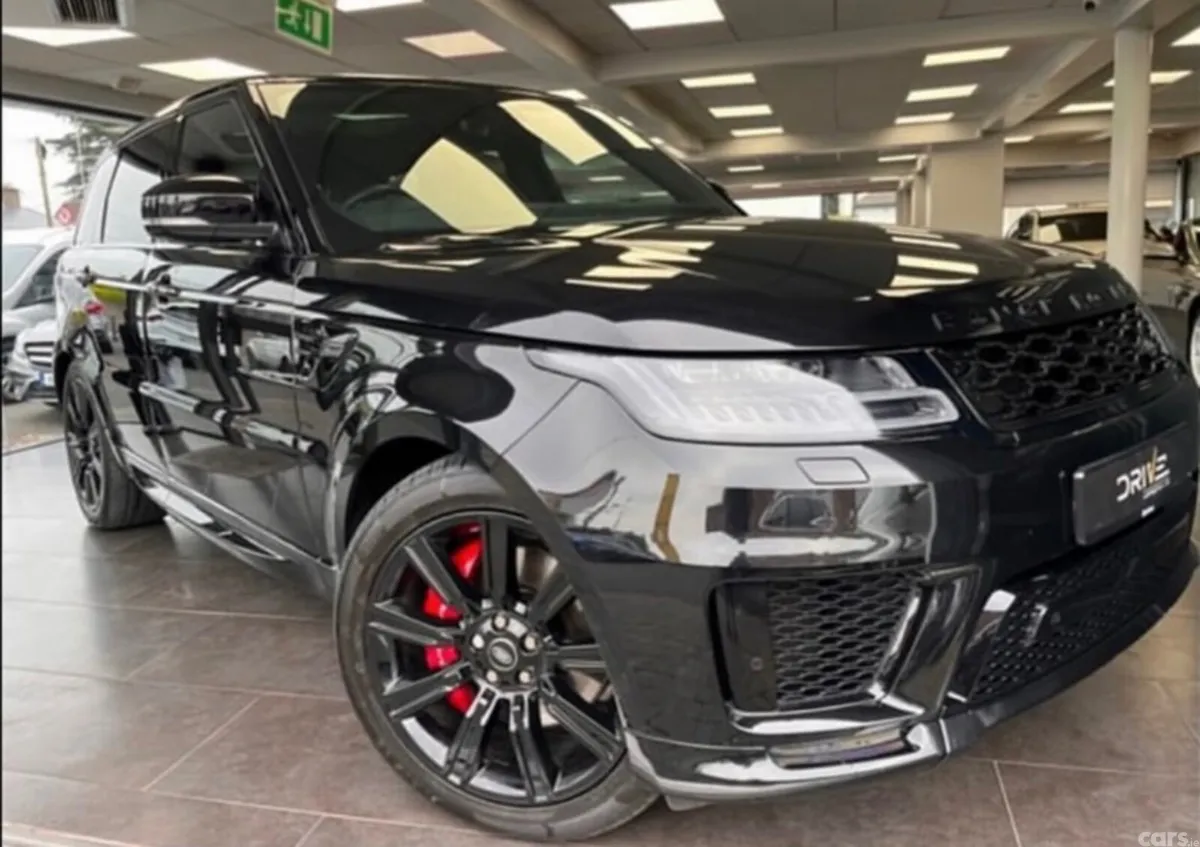 Land Rover Range Rover Sport SUV, Petrol Hybrid, 2021, Black