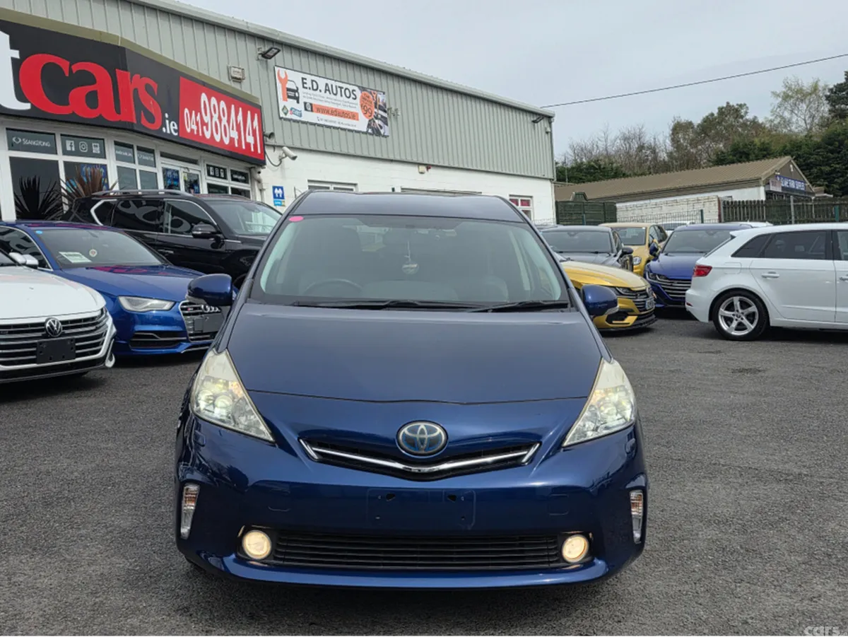 Toyota Prius MPV, Petrol Hybrid, 2013, Blue