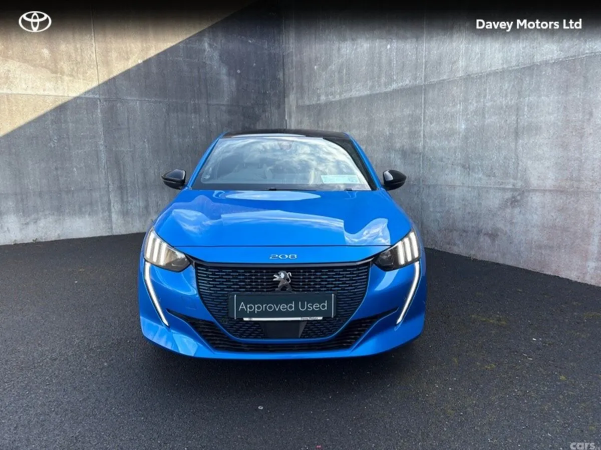 Peugeot 208 Hatchback, Electric, 2020, Blue