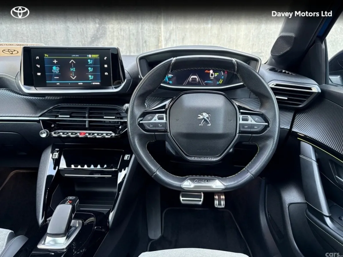 Peugeot 208 Hatchback, Electric, 2020, Blue