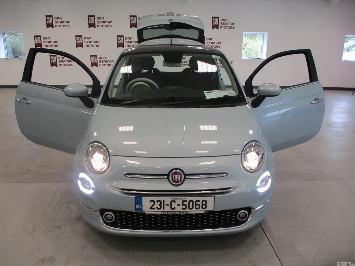 Fiat 500 Hatchback, Petrol, 2023, Green