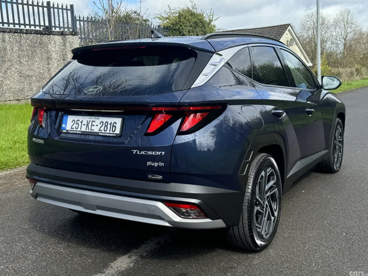Hyundai Tucson SUV, Petrol Plug-in Hybrid, 2025, Blue