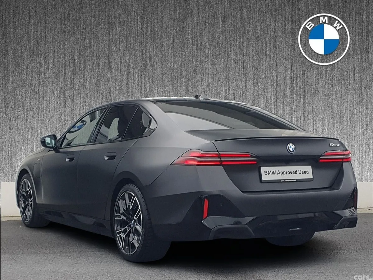 BMW 5-Series Saloon, Petrol Plug-in Hybrid, 2024, Grey