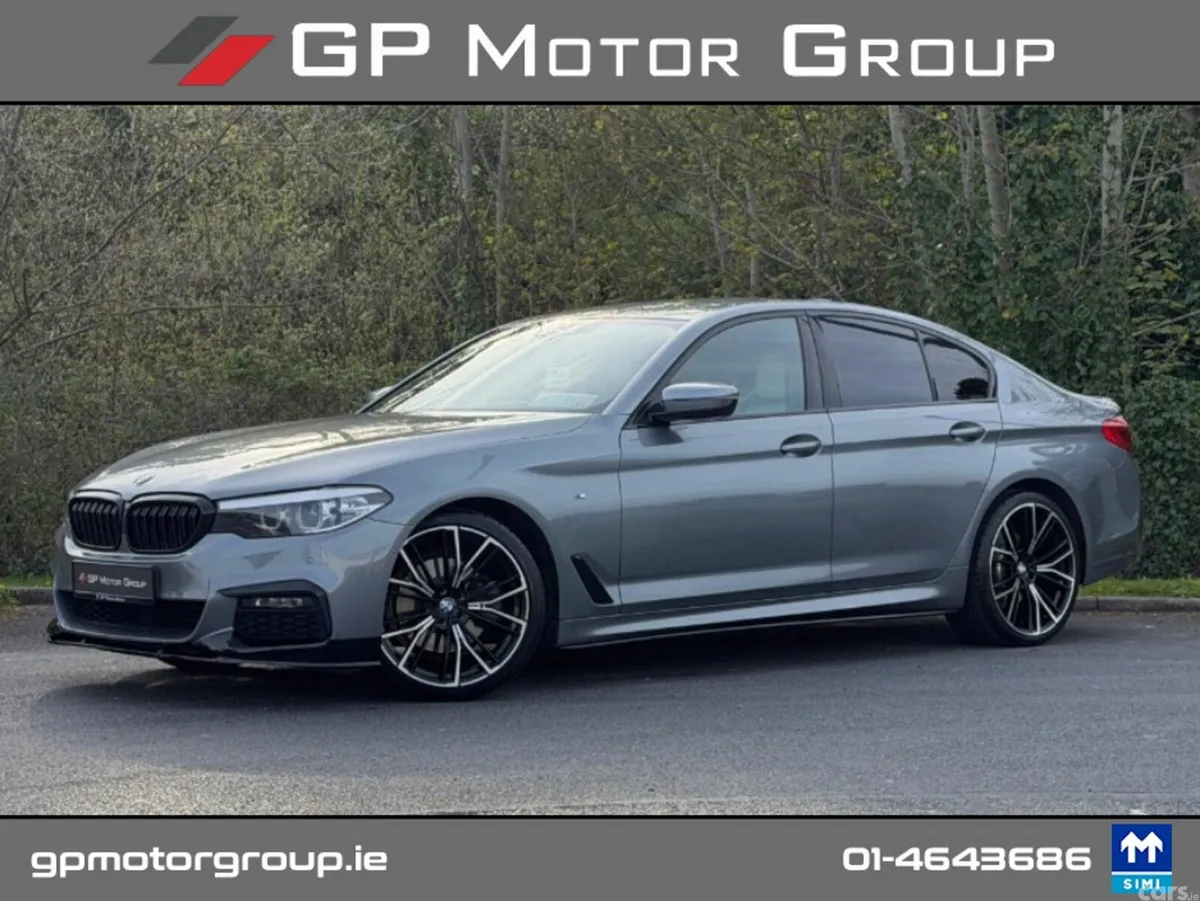 BMW 5-Series Saloon, Diesel, 2018, Blue