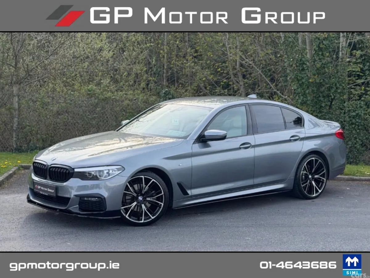 BMW 5-Series Saloon, Diesel, 2018, Blue