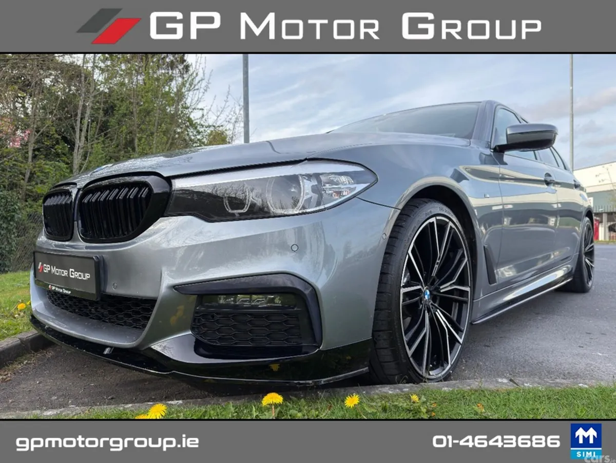 BMW 5-Series Saloon, Diesel, 2018, Blue