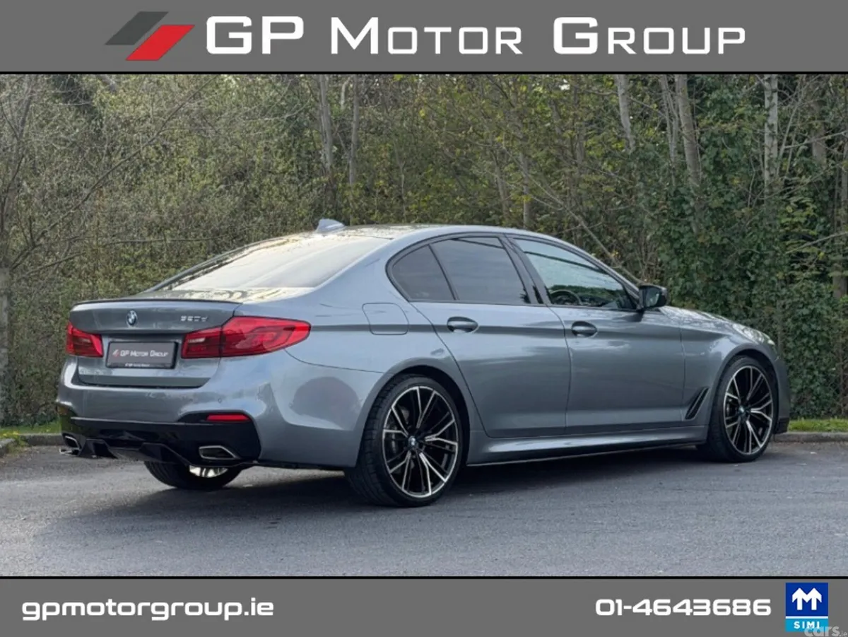 BMW 5-Series Saloon, Diesel, 2018, Blue