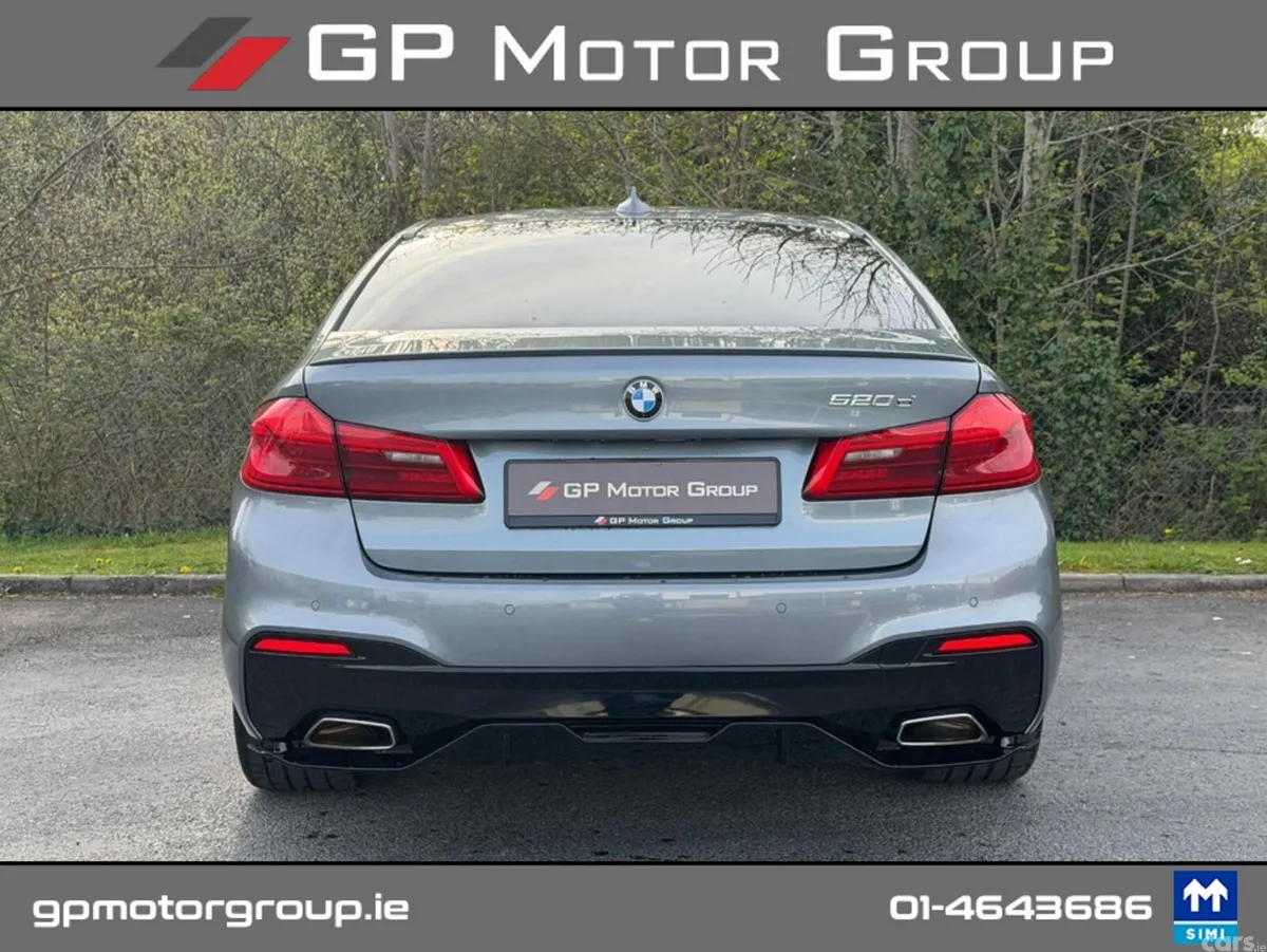 BMW 5-Series Saloon, Diesel, 2018, Blue
