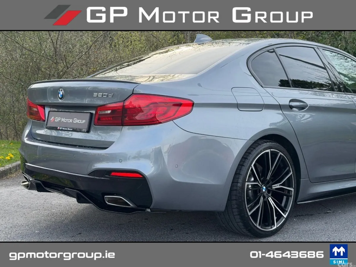 BMW 5-Series Saloon, Diesel, 2018, Blue