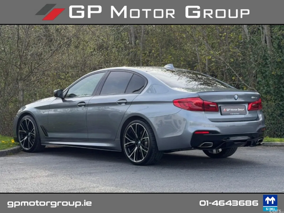BMW 5-Series Saloon, Diesel, 2018, Blue
