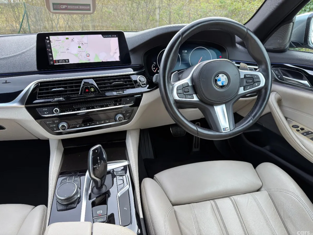 BMW 5-Series Saloon, Diesel, 2018, Blue