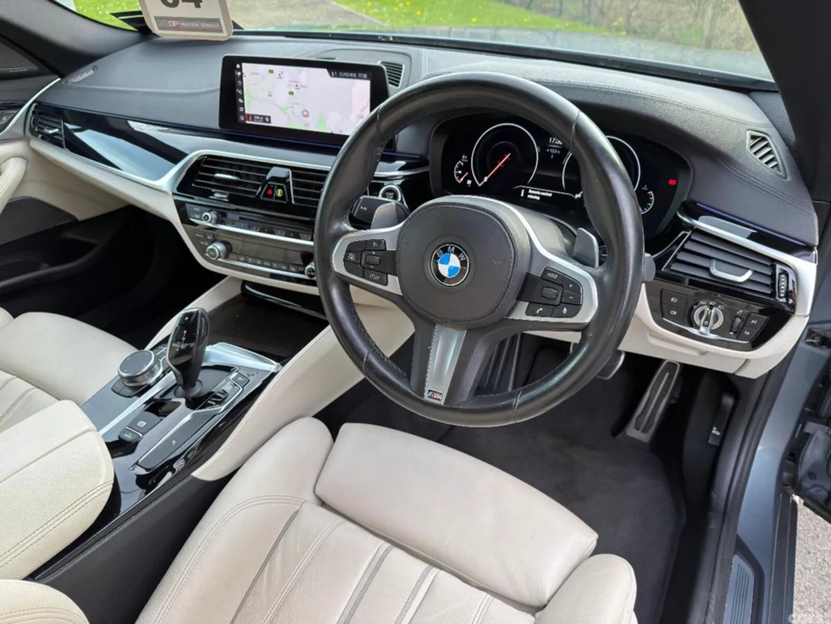 BMW 5-Series Saloon, Diesel, 2018, Blue