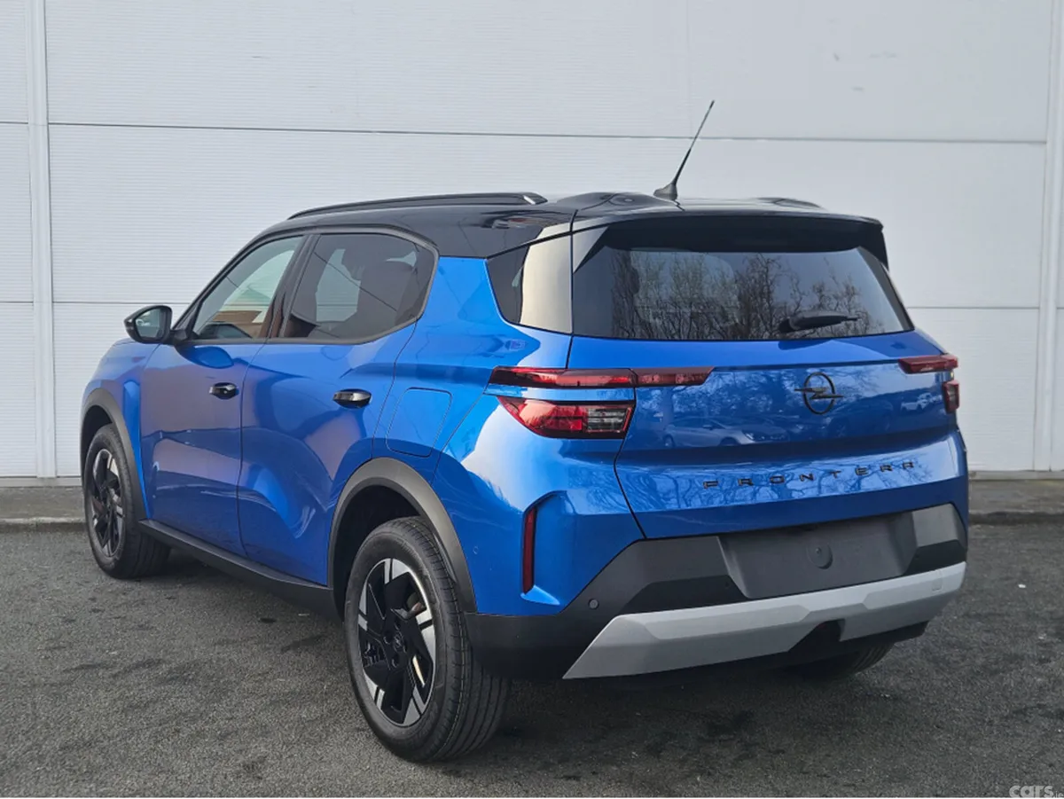 Opel Frontera SUV, Electric, 2026, Blue