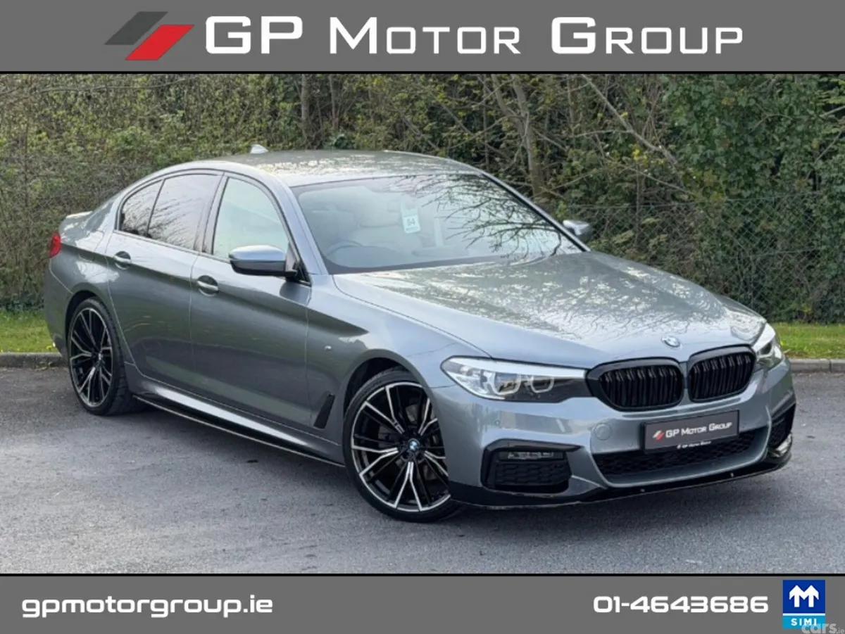 BMW 5-Series Saloon, Diesel, 2018, Blue