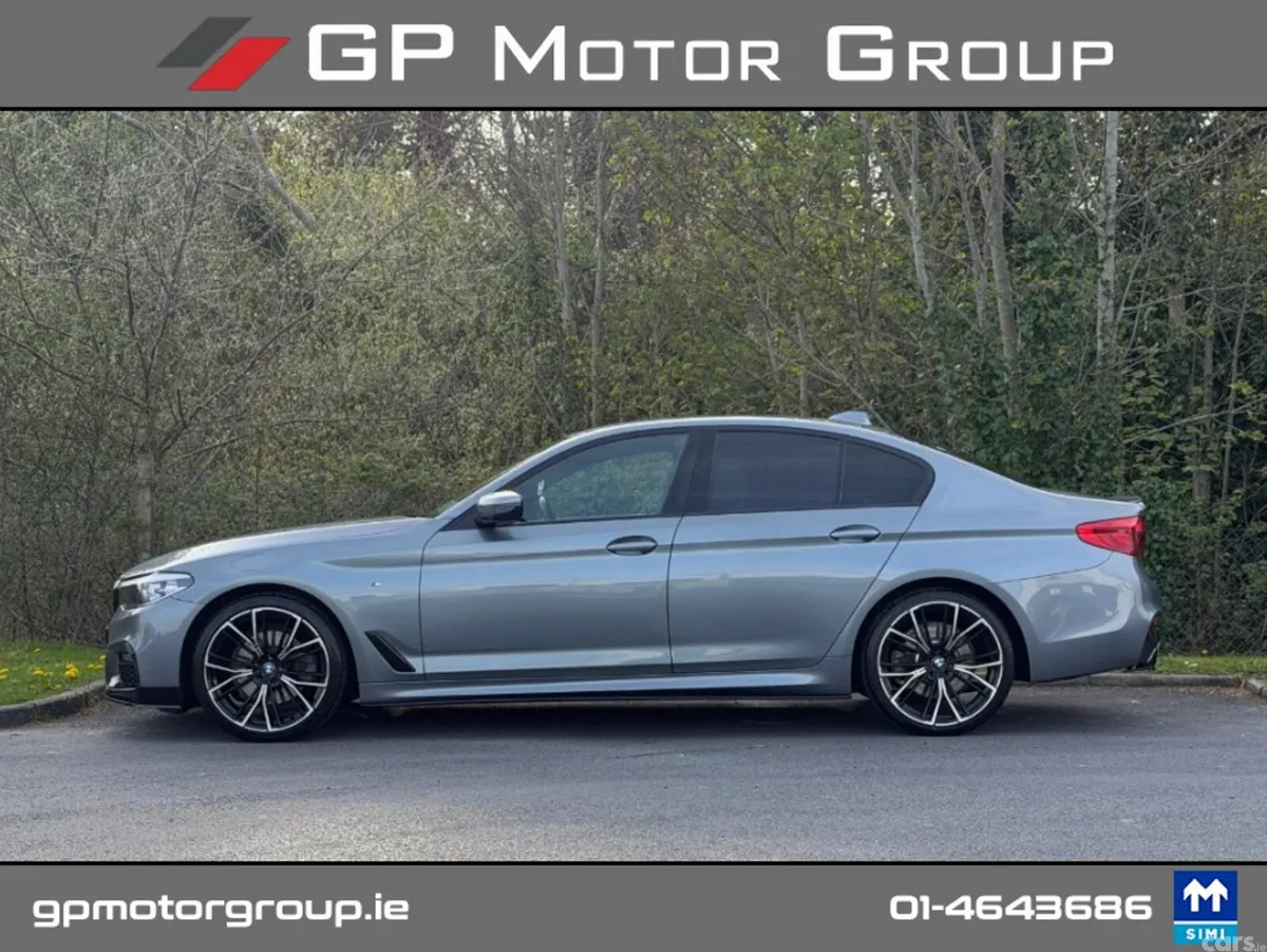 BMW 5-Series Saloon, Diesel, 2018, Blue