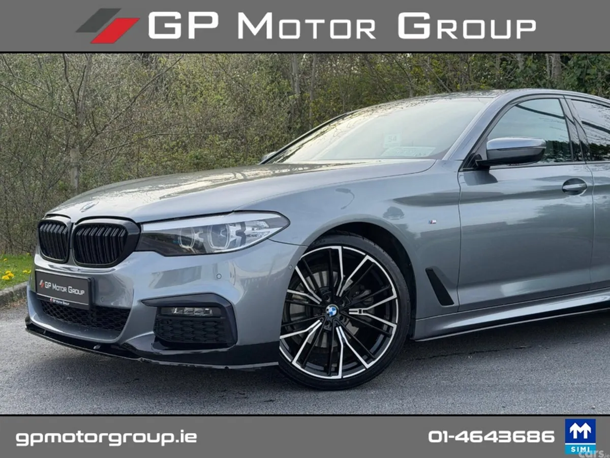 BMW 5-Series Saloon, Diesel, 2018, Blue